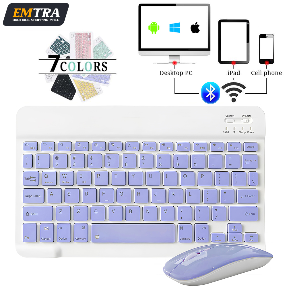 Gaming Keyboard Mouse Wireless - Mini Wireless Keyboard Bluetooth Keyboard For