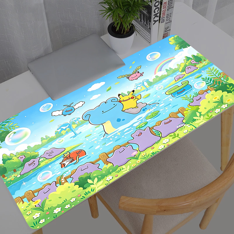 Gaming Keyboard Tactile - Mouse Pad Pokemon Pikachu Anime Durable