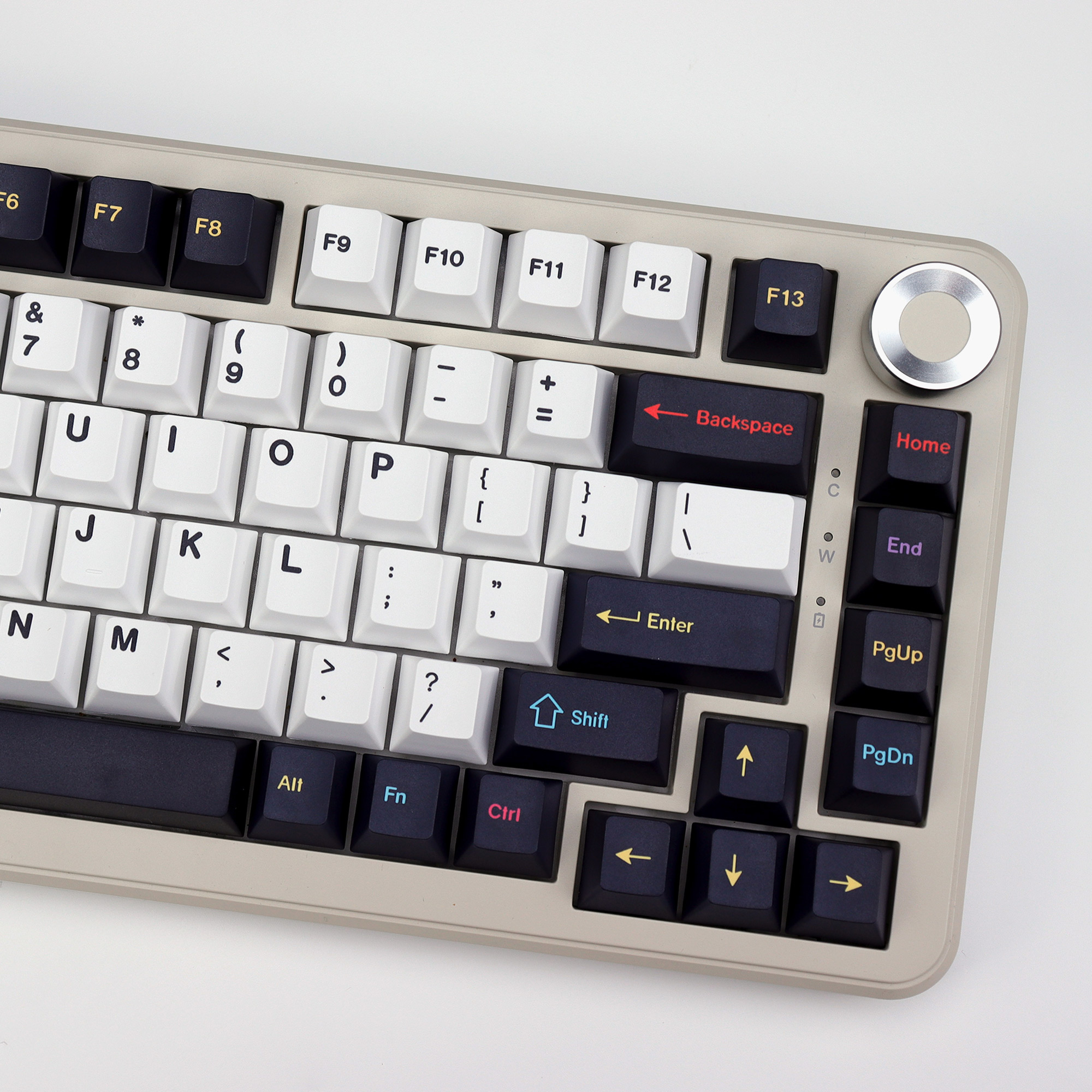 Gaming Keyboard Number Pad - KBDiy GMK Colorchrome Keycaps Hangul Cherry