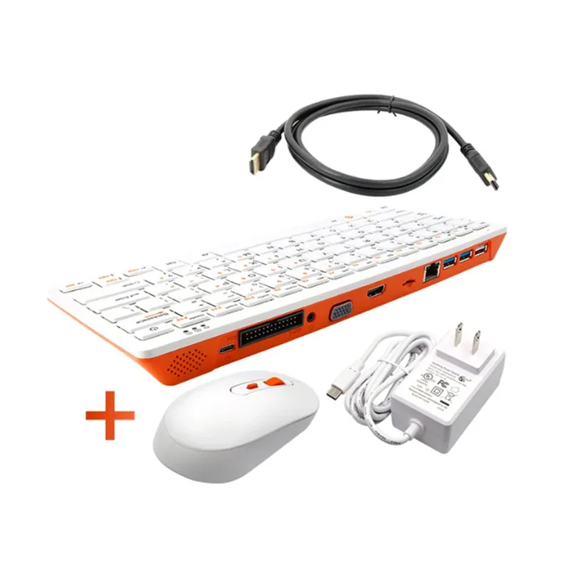 Gaming Keyboard Mouse Wireless - Orange Pi 800+5V4A Type-C Power Supply+Wireless