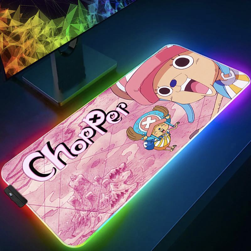 Gaming Keyboard Tactile - RGB Mouse Pad one piece Tony