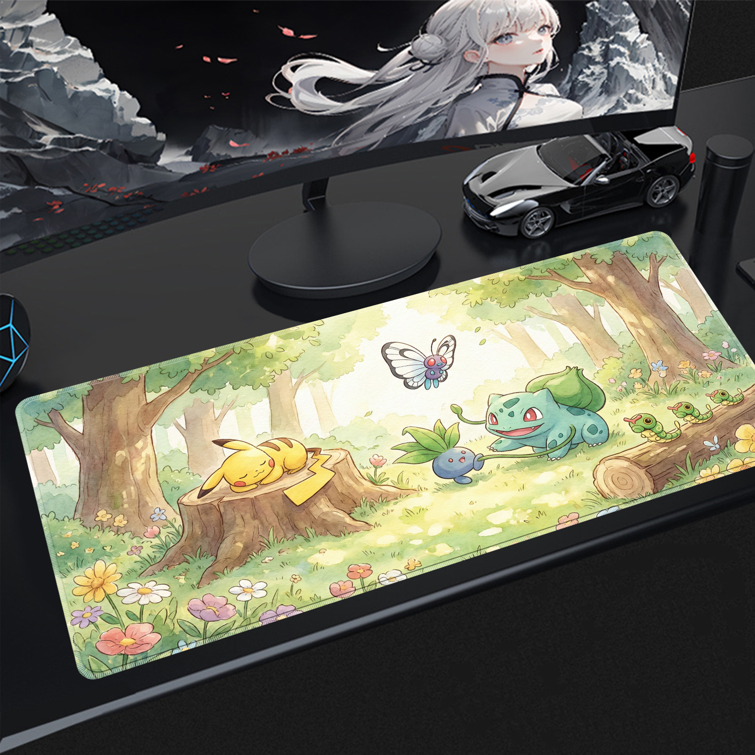 Gaming Keyboard Tactile - Kawaii Mouse Pad Gaming PC Accessories