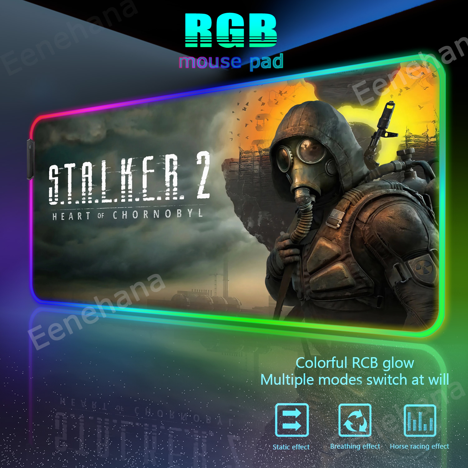 Gaming Keyboard Corsair - RGB Stalker 2 Large Gaming Mouse