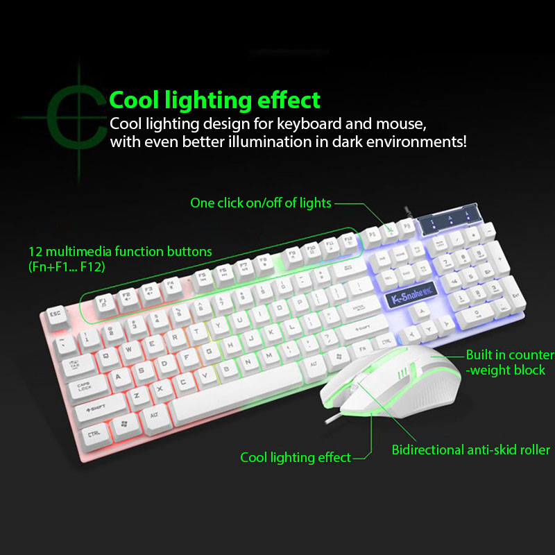 KM320 Keyboard And Mouse Set W - Gaming Keyboard Mouse Combo 리뷰 및 가격