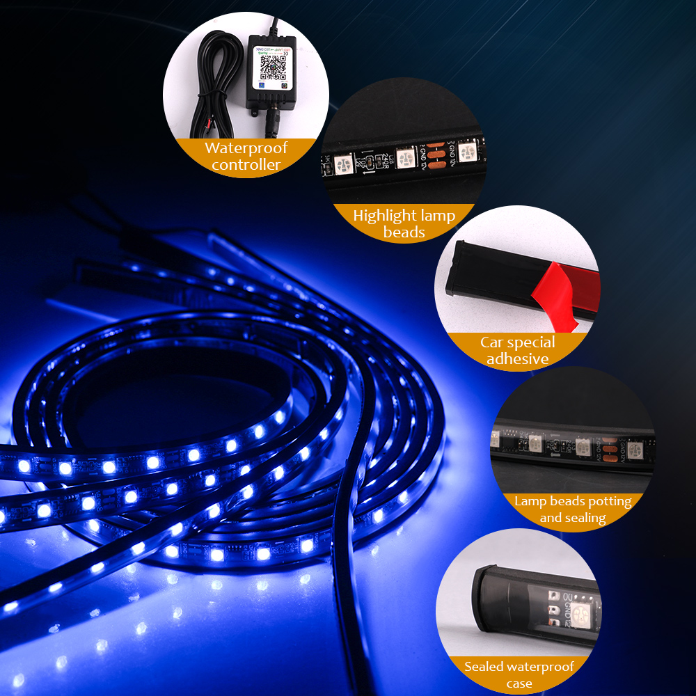 Neon LED RGB Car Underglow Bot - Rgb Underglow Strip 리뷰 및 가격