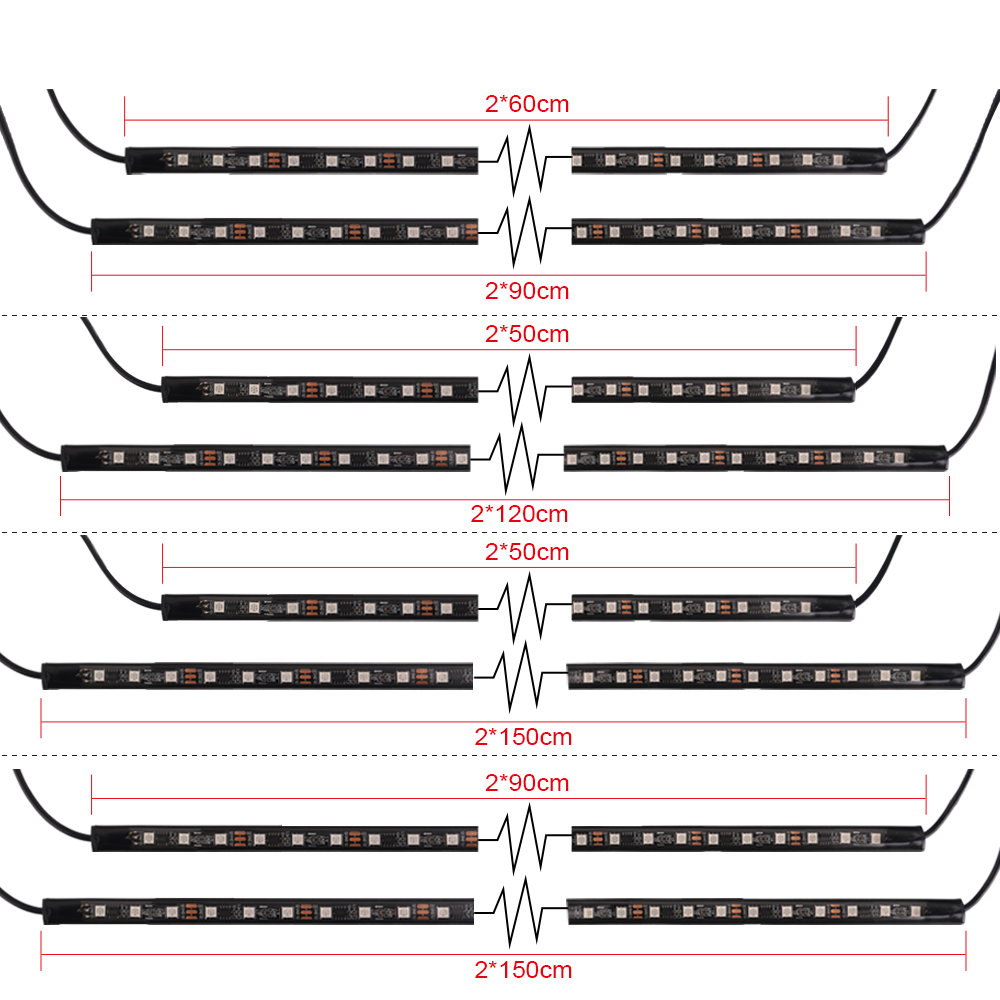 Neon LED RGB Car Underglow Bot - Rgb Underglow Strip 리뷰 및 가격