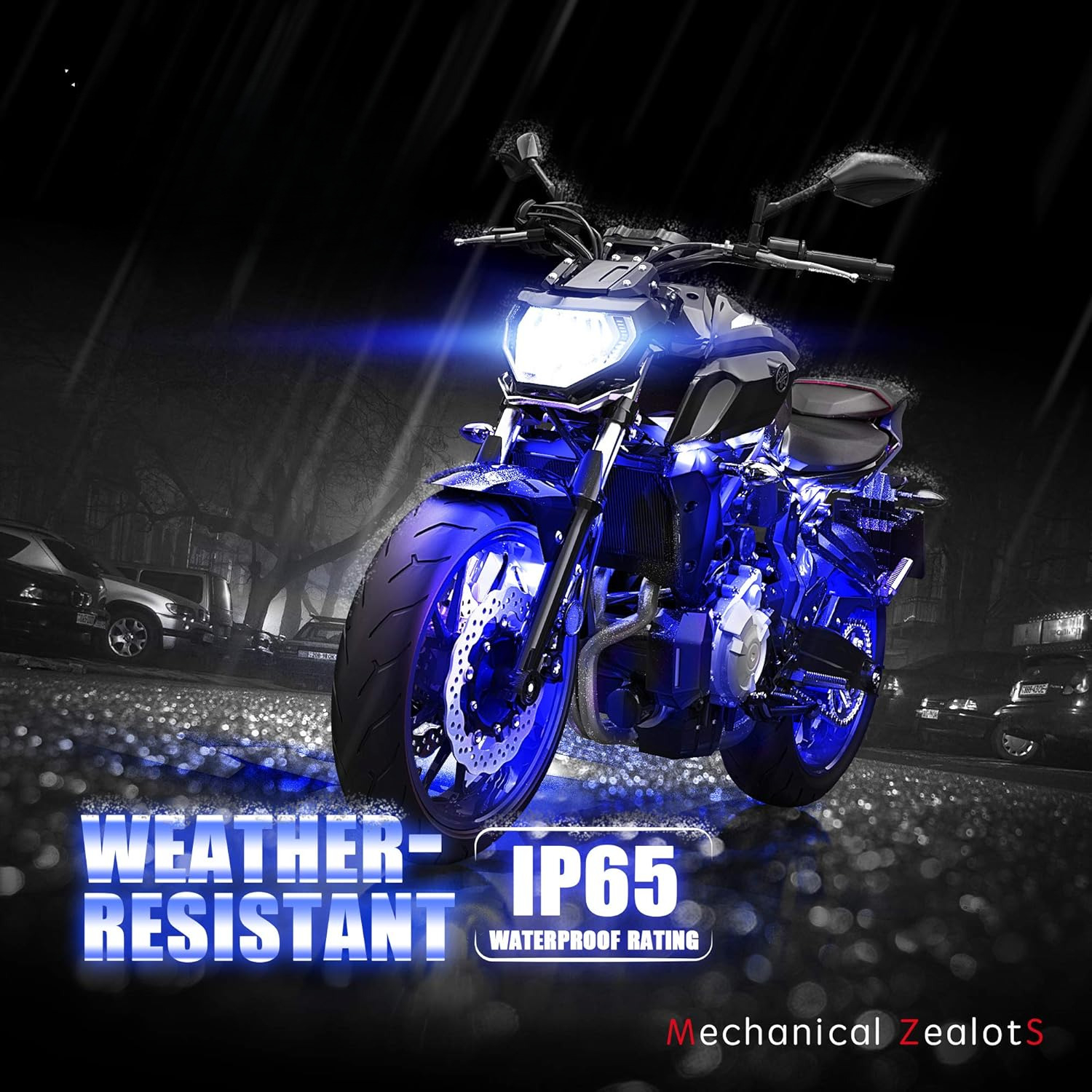 8Pcs Motorcycle LED Light Kit, - Rgb Underglow Strip 리뷰 및 가격