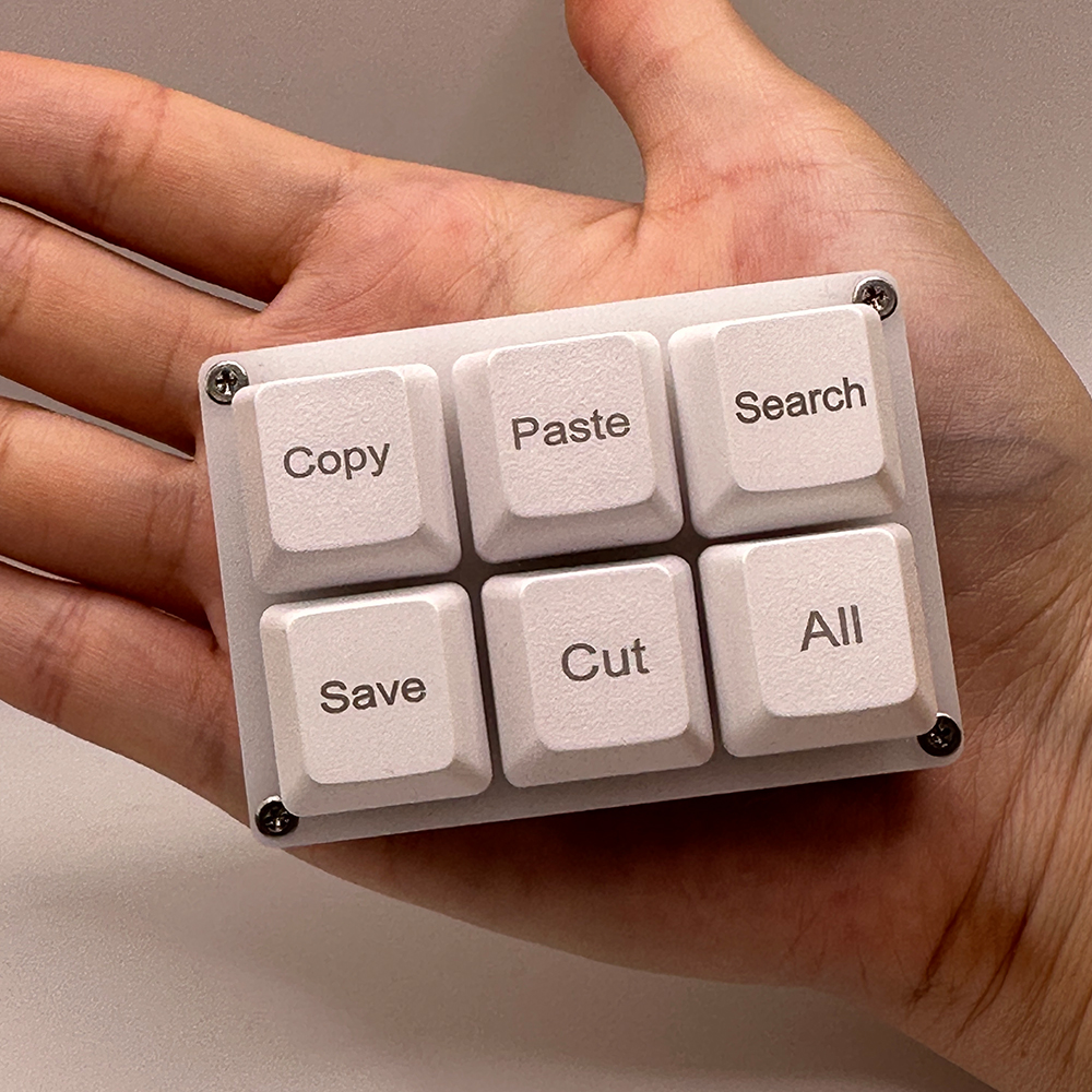 6Keys Copy Paste Search Save C - Gaming Keyboard 1 Hand 리뷰 및 가격