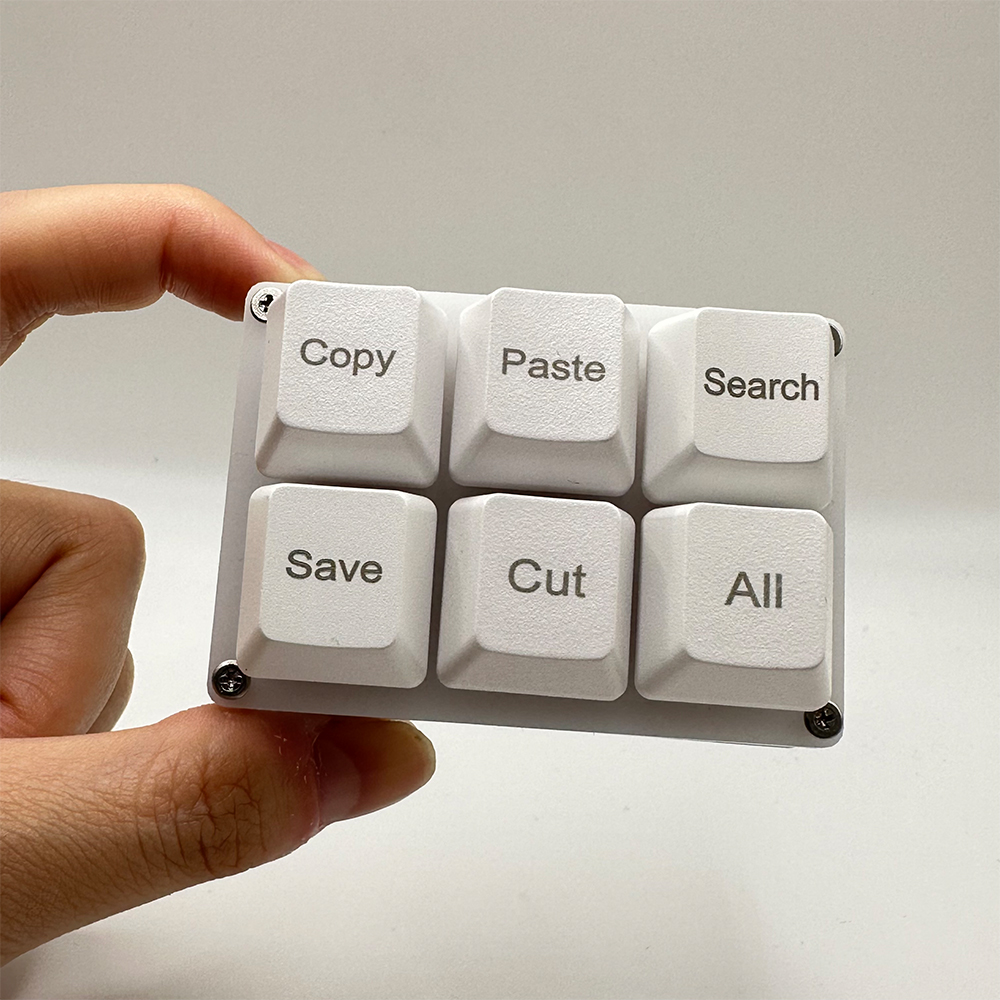6Keys Copy Paste Search Save C - Gaming Keyboard 1 Hand 리뷰 및 가격
