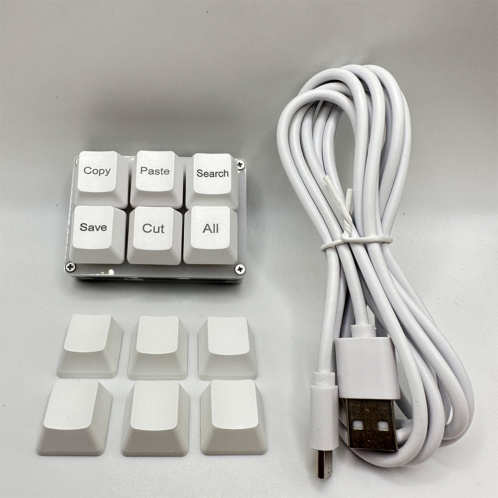 6Keys Copy Paste Search Save C - Gaming Keyboard 1 Hand 리뷰 및 가격