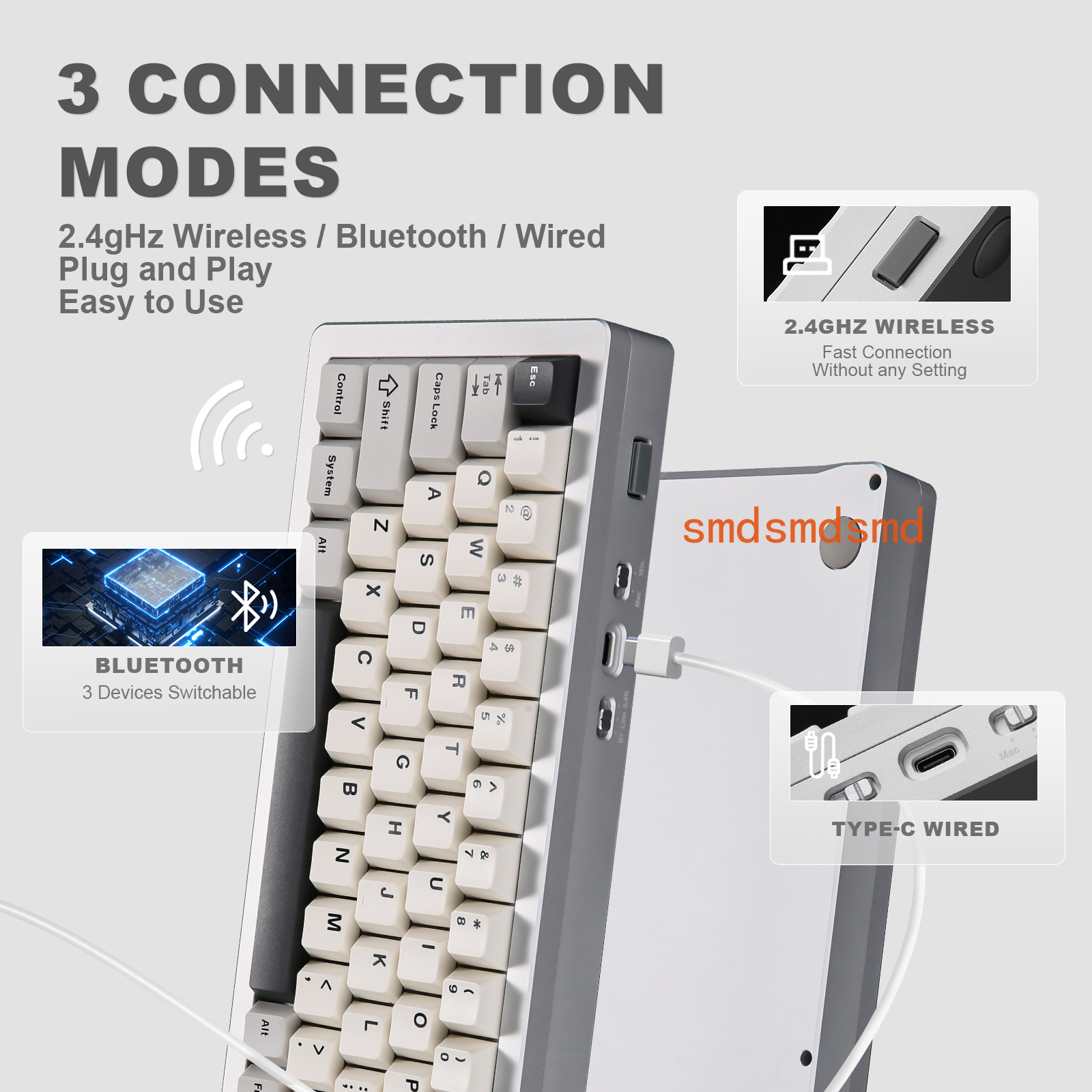 AL71 Silver CNC Aluminum Mecha - Gaming Keyboard Mechanical Wireless 리뷰 및 가격