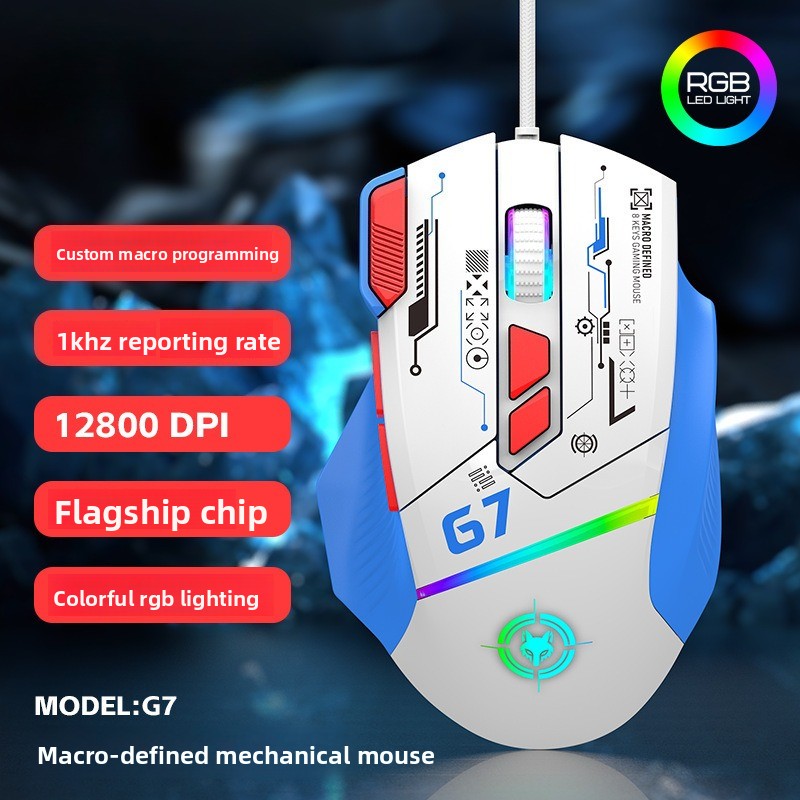 G6 Wired Gaming Mouse 128000DP - Gaming Keyboard 1 Hand 리뷰 및 가격