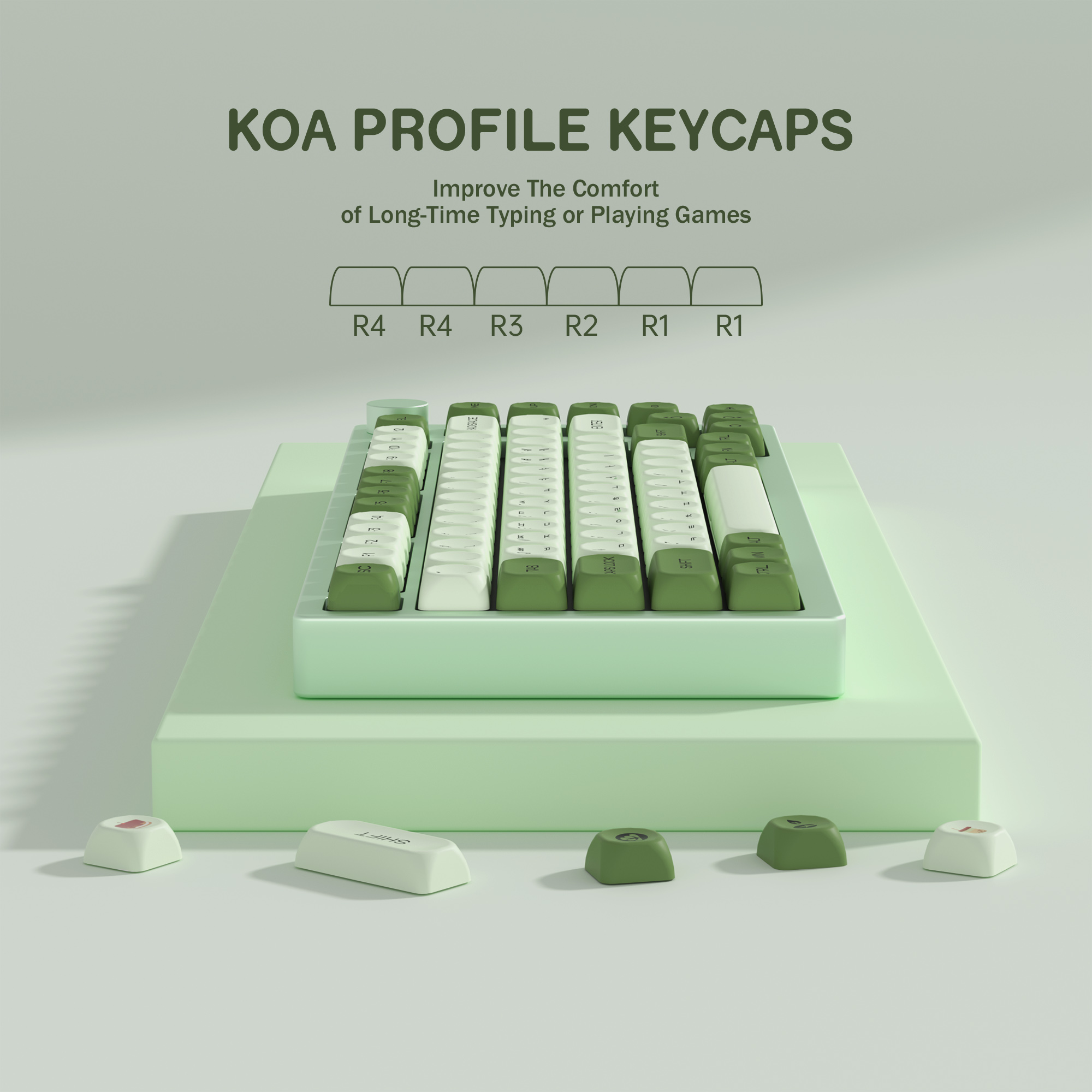 KBDiy Matcha Korean Keycap Gre - Gaming Keyboard Number Pad 리뷰 및 가격