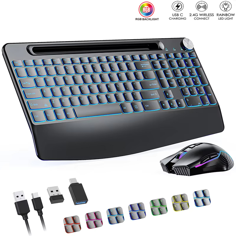 2.4G&Type-C Wireless Keyboard  - Gaming Keyboard And Mouse Set 리뷰 및 가격