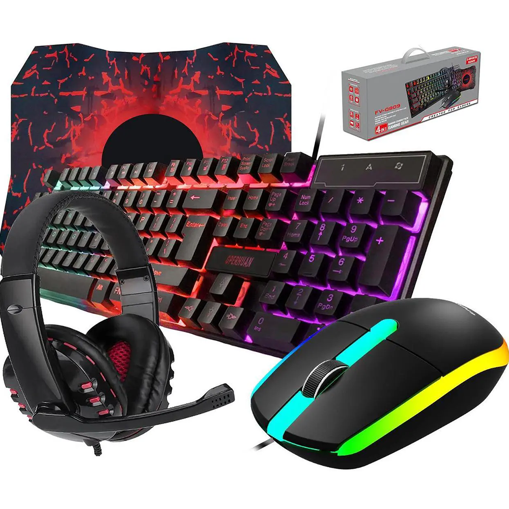 Wired Gaming Keyboard and Mous - Gaming Keyboard Mouse And Headset Combo 리뷰 및 가격