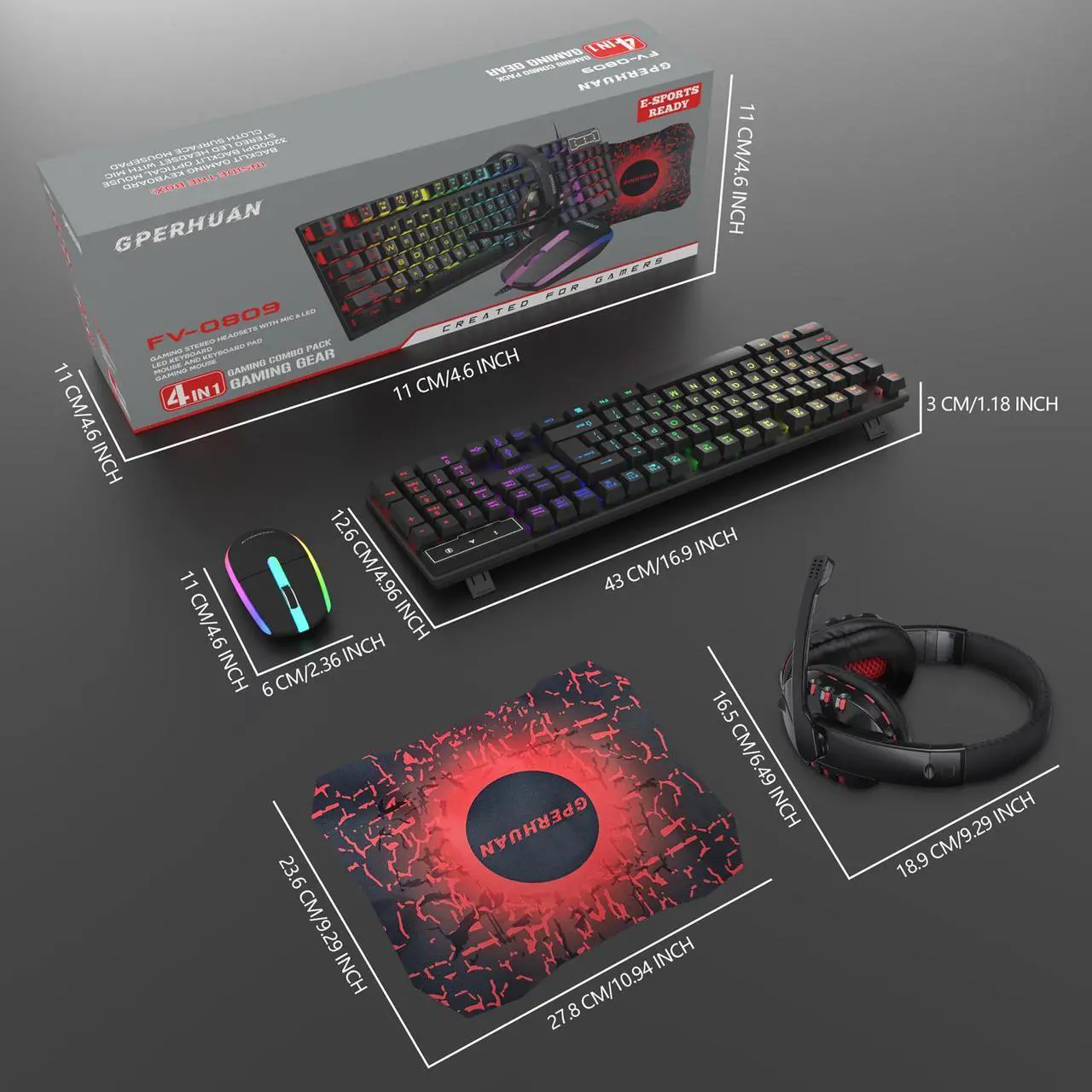 Wired Gaming Keyboard and Mous - Gaming Keyboard Mouse And Headset Combo 리뷰 및 가격