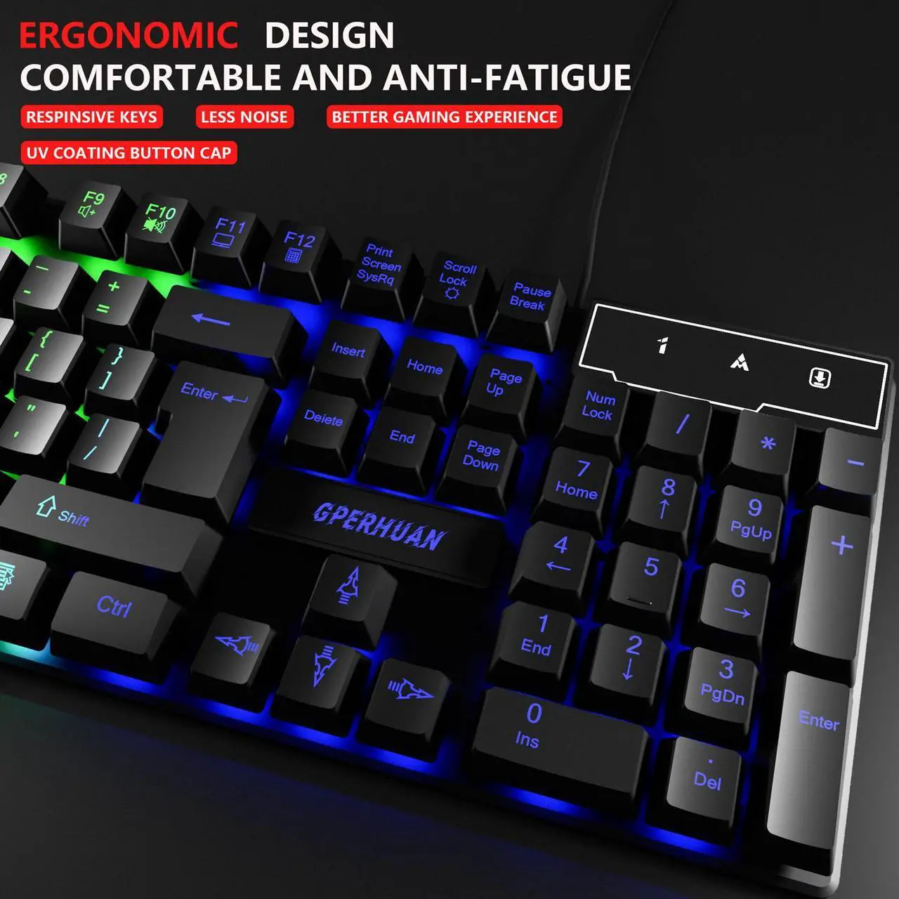 Wired Gaming Keyboard and Mous - Gaming Keyboard Mouse And Headset Combo 리뷰 및 가격