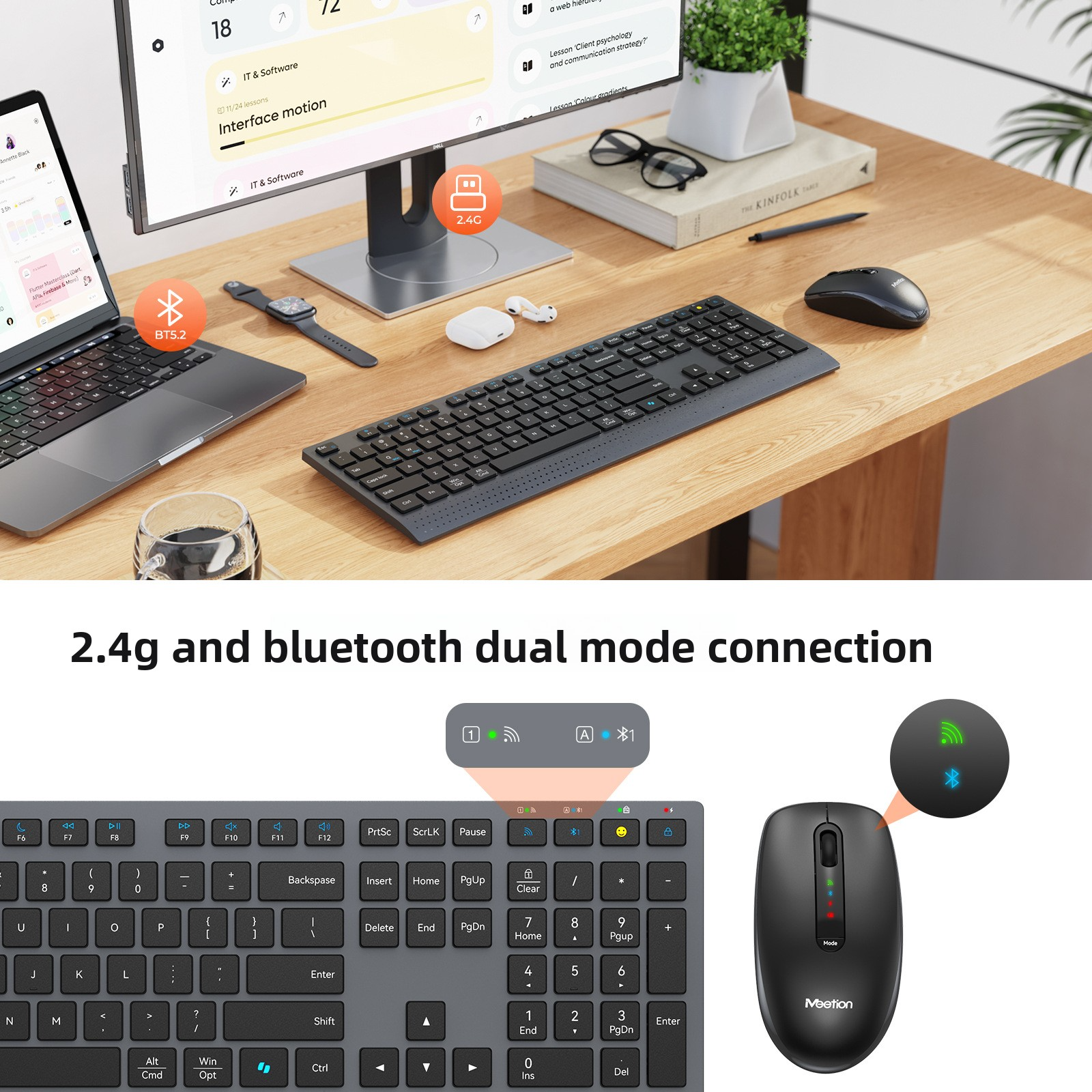 Dual-mode 2.4G Wireless Keyboa - Gaming Keyboard Mouse And Headset Combo 리뷰 및 가격