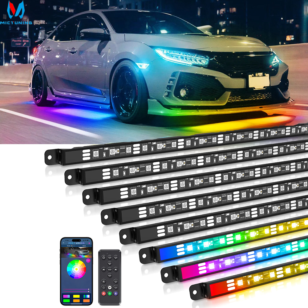 MICTUNING N8 Car Underglow Lig - Rgb Underglow Strip 리뷰 및 가격