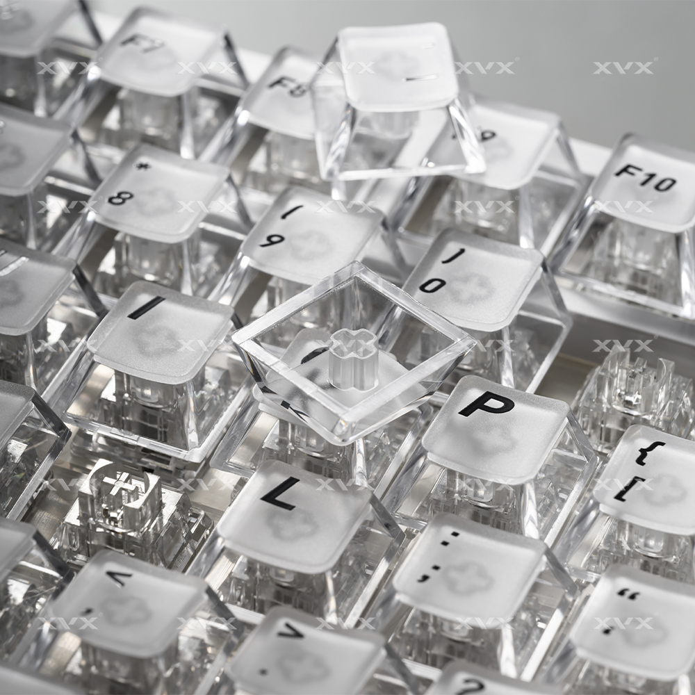 XVX Crystal Transparent Keycap - Keyboard Gaming Black 리뷰 및 가격