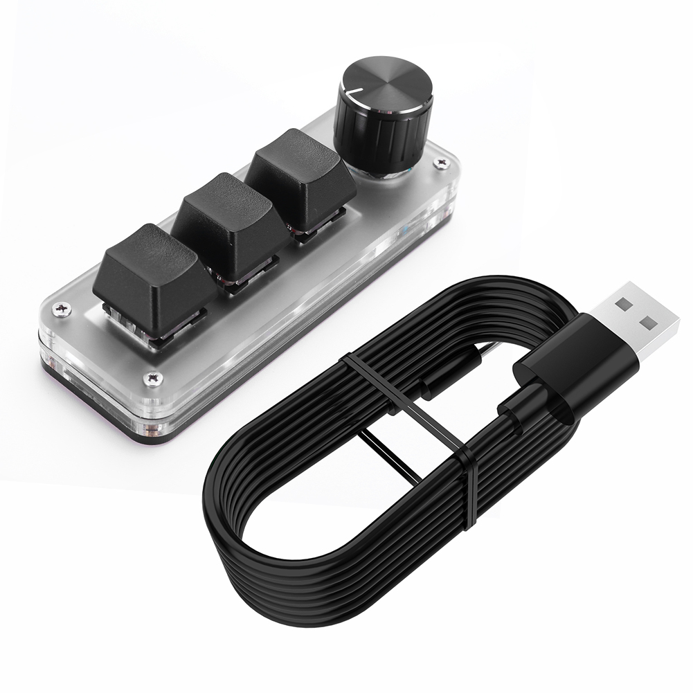 3 Key 1 Knob/4 Key One Handed  - Gaming Keyboard 1 Hand 리뷰 및 가격