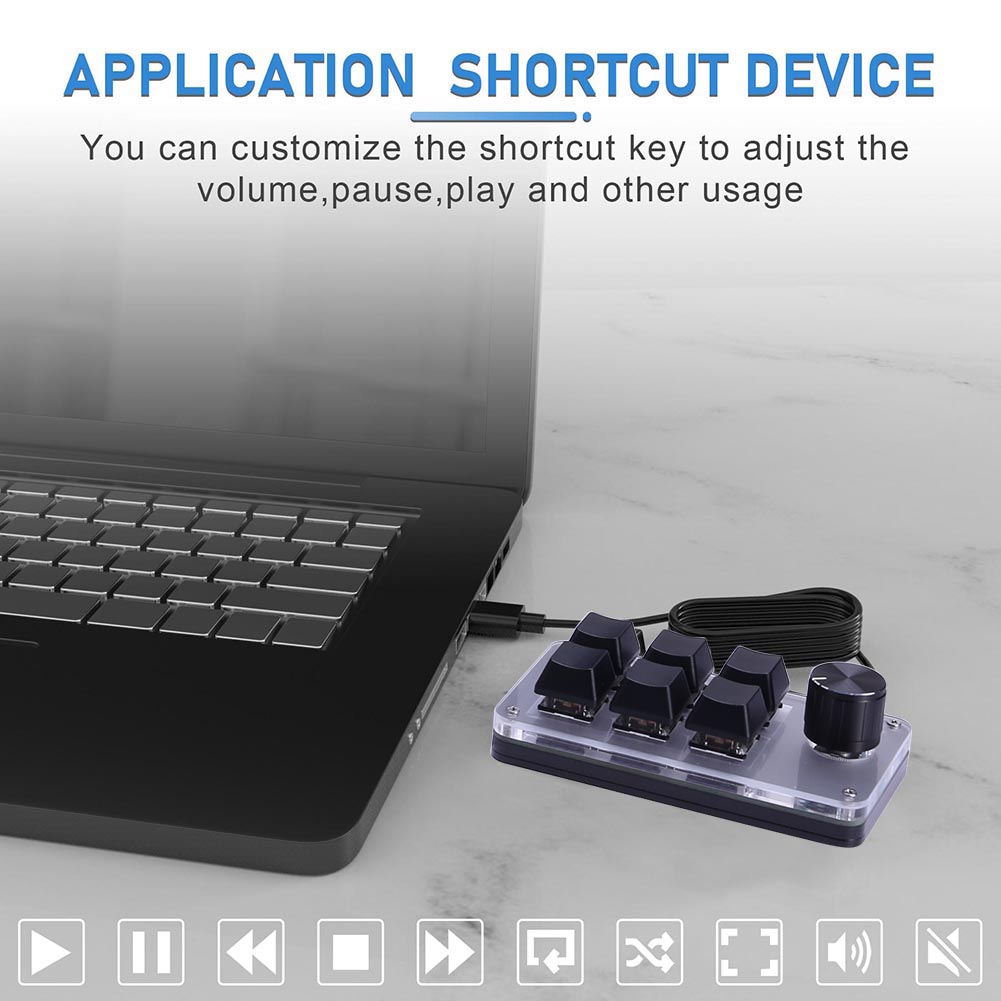 6 Key 1 Knob One Handed Mechan - Gaming Keyboard 1 Hand 리뷰 및 가격