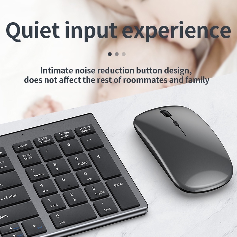Jomaa Slim Rechargeable Blueto - Gaming Keyboard Mouse And Headset Combo 리뷰 및 가격