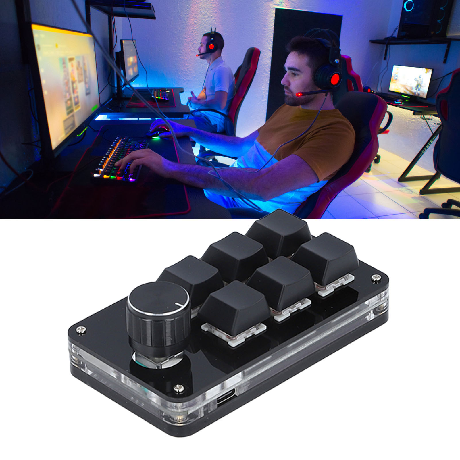 Mini Macro Mechanical Gaming K - Gaming Keyboard 1 Hand 리뷰 및 가격