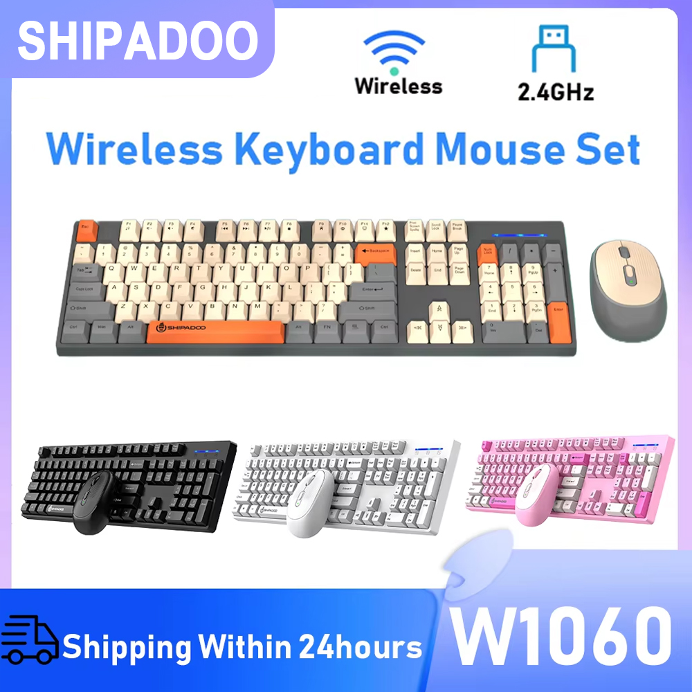 Shipadoo 2.4G USB Wireless Key - Gaming Keyboard Mouse And Headset Combo 리뷰 및 가격