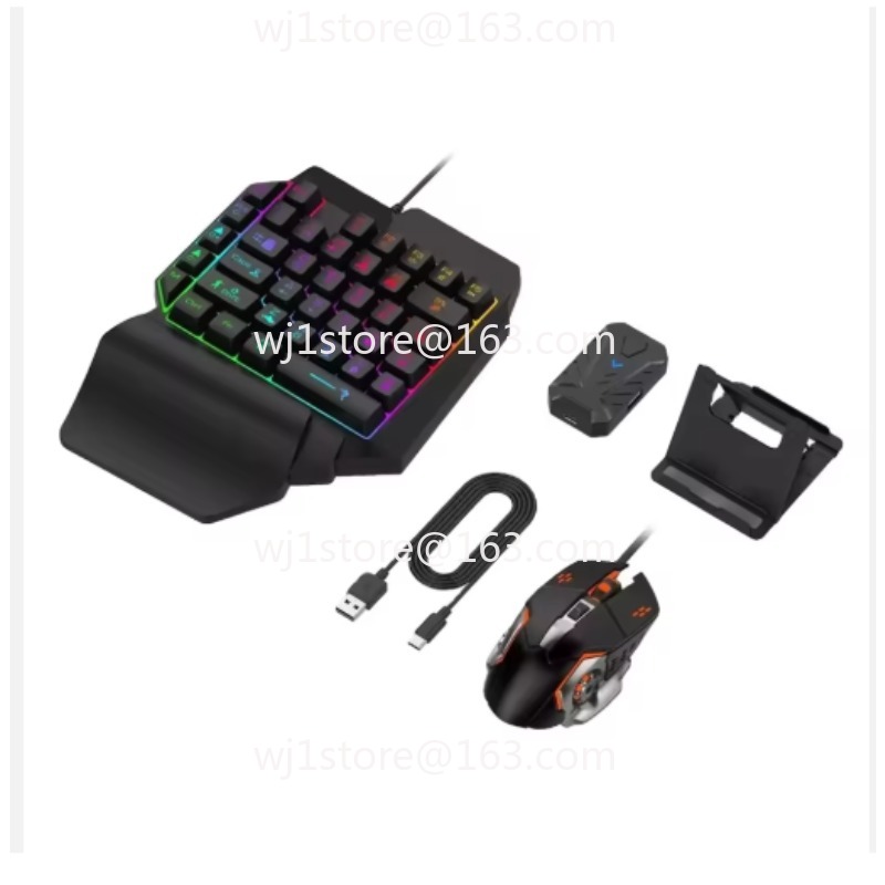 4-In-1 One-Handed Gaming Keybo - Gaming Keyboard 1 Hand 리뷰 및 가격