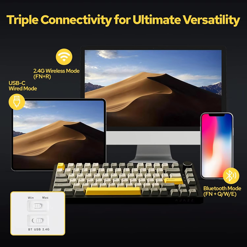 AK820/AK820Pro Gaming Mechanic - Gaming Keyboard Mechanical Wireless 리뷰 및 가격