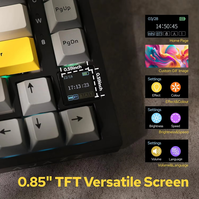 AK820/AK820Pro Gaming Mechanic - Gaming Keyboard Mechanical Wireless 리뷰 및 가격