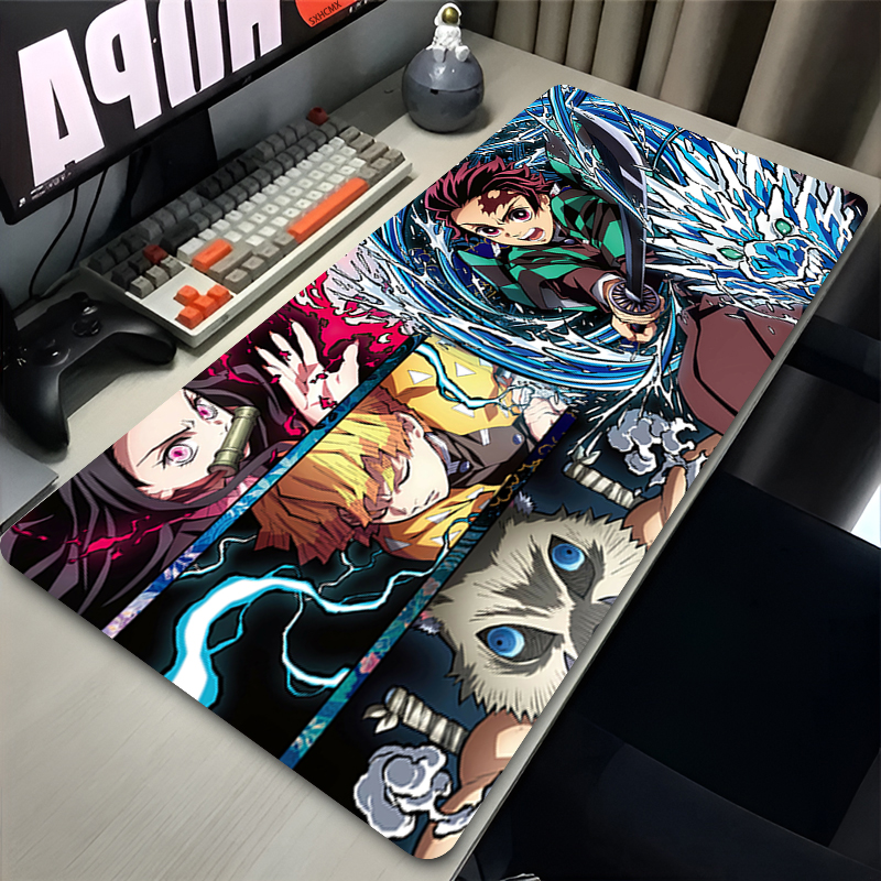 Mousepad Anime D-demon Slayer  - Gaming Keyboard Nearby 리뷰 및 가격