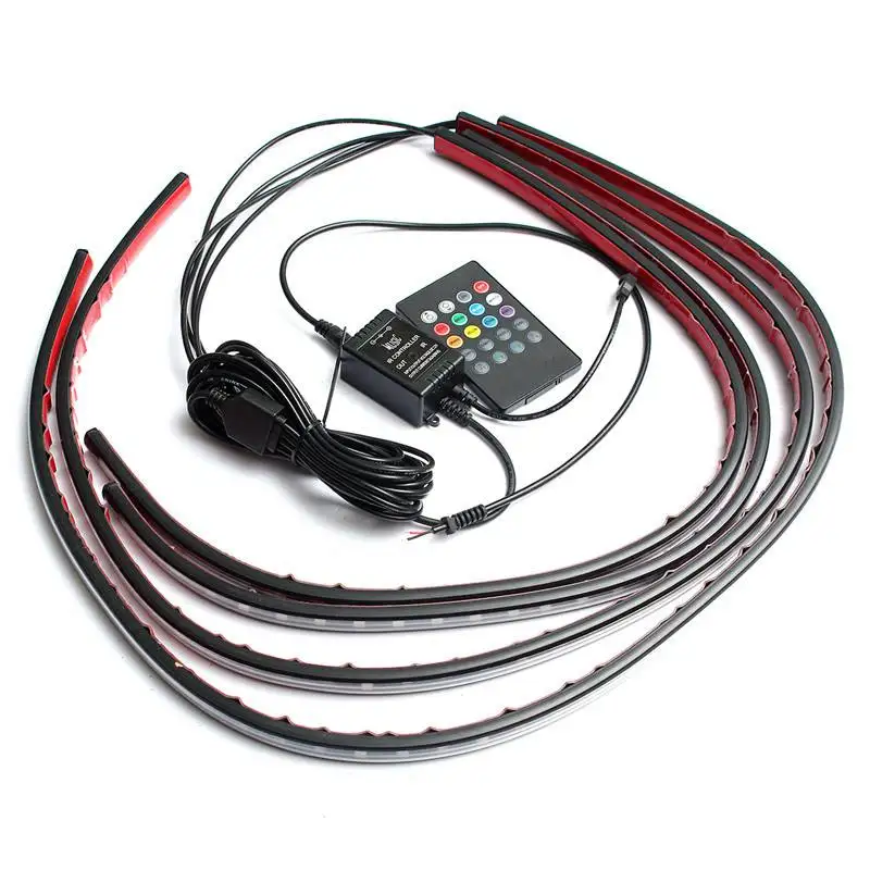 4x Waterproof RGB 5050 SMD Fle - Rgb Underglow Strip 리뷰 및 가격
