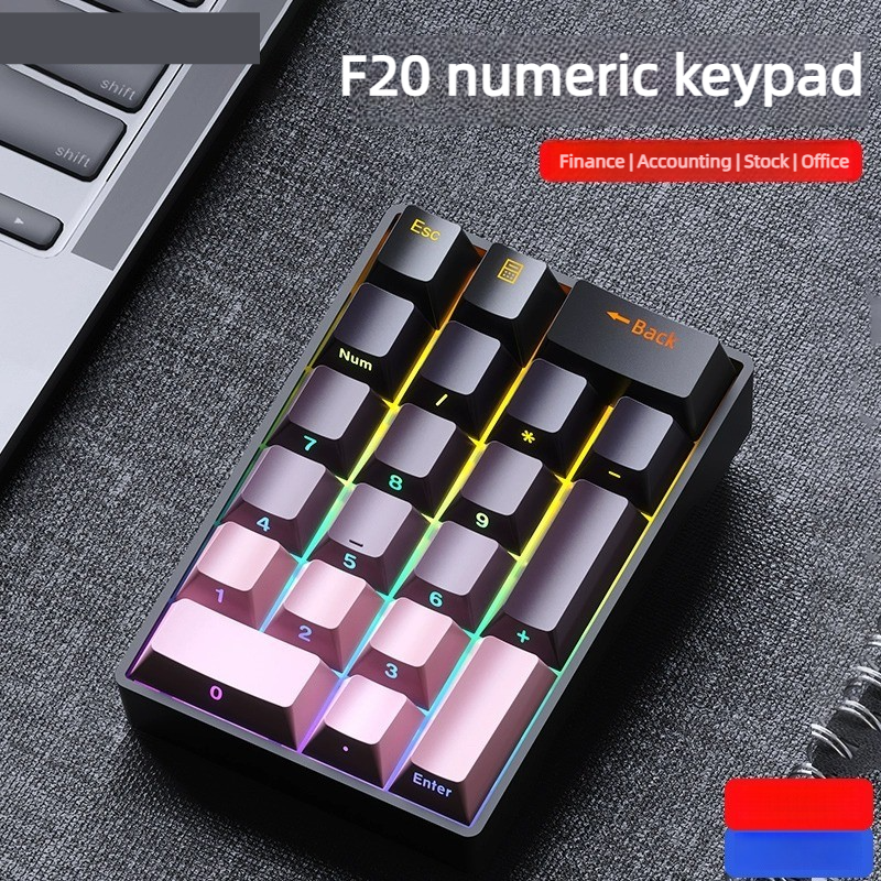F20 20 Keys Pad Mechanical Num - Gaming Keyboard Number Pad 리뷰 및 가격