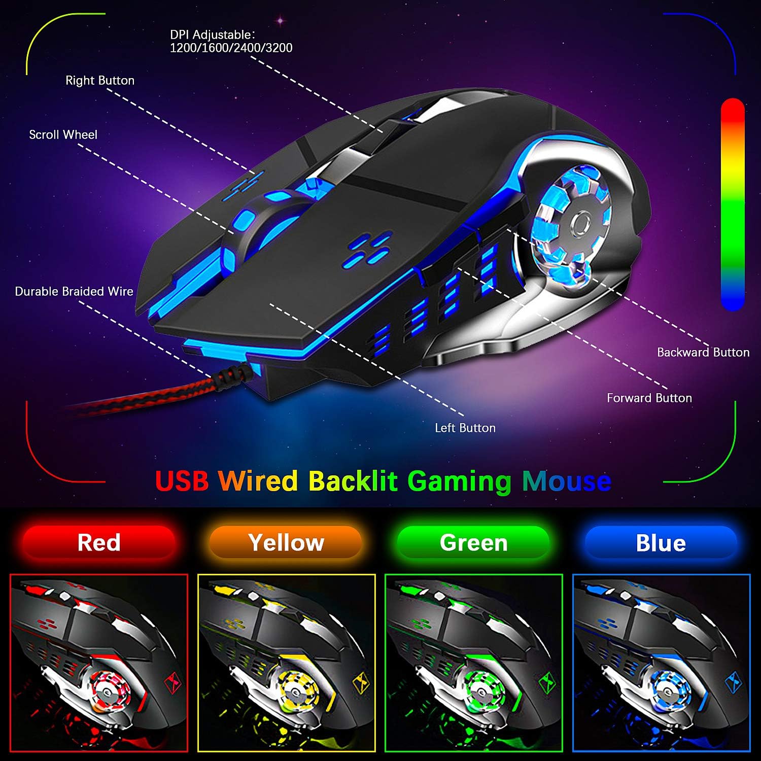 RGB Gaming Keyboard Mouse Comb - Gaming Keyboard Number Pad 리뷰 및 가격