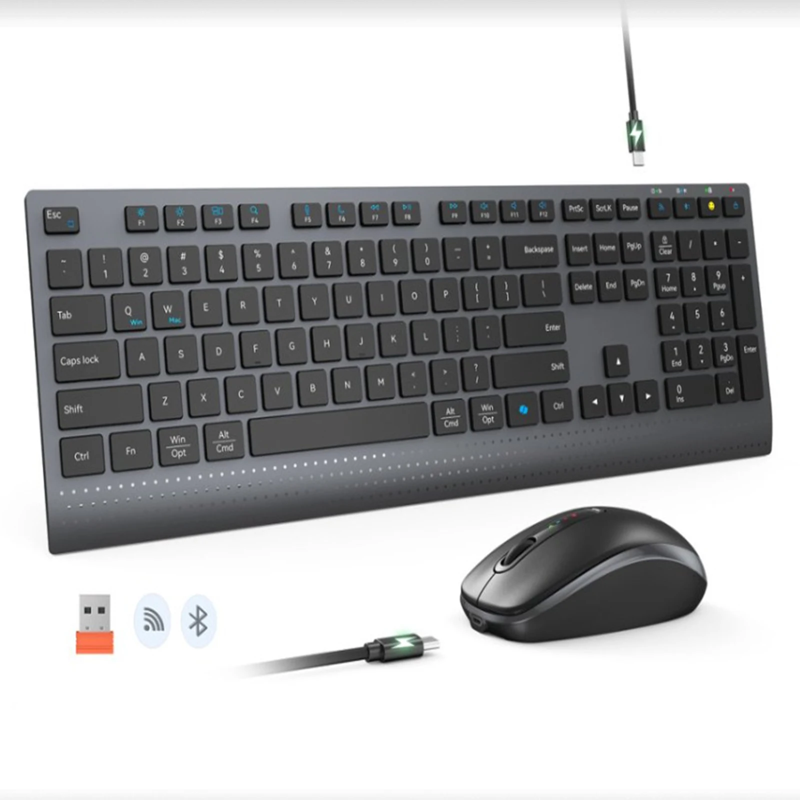 2.4G Bluetooth Dual-mode Wirel - Gaming Keyboard And Mouse Set 리뷰 및 가격