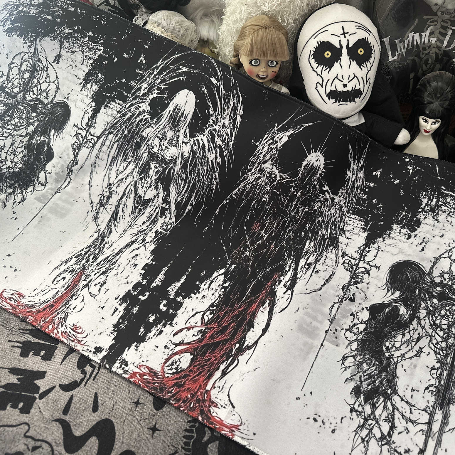 Dark Angel Art Design Large Si - Keyboard Gaming Black 리뷰 및 가격