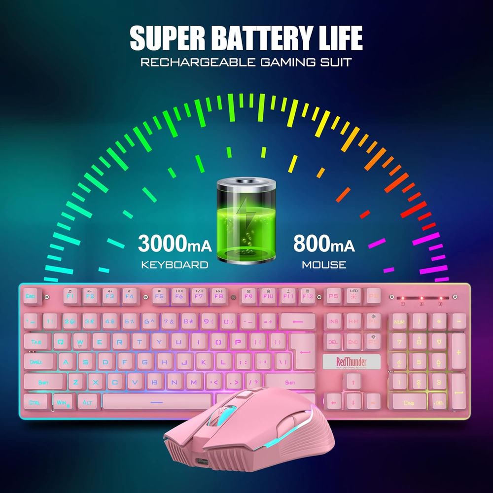 Wireless Gaming Keyboard and M - Gaming Keyboard And Mouse Set 리뷰 및 가격