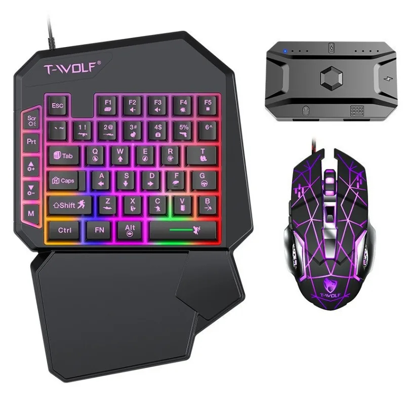 5 In 1 Set 35keys One Handedly - Gaming Keyboard 1 Hand 리뷰 및 가격