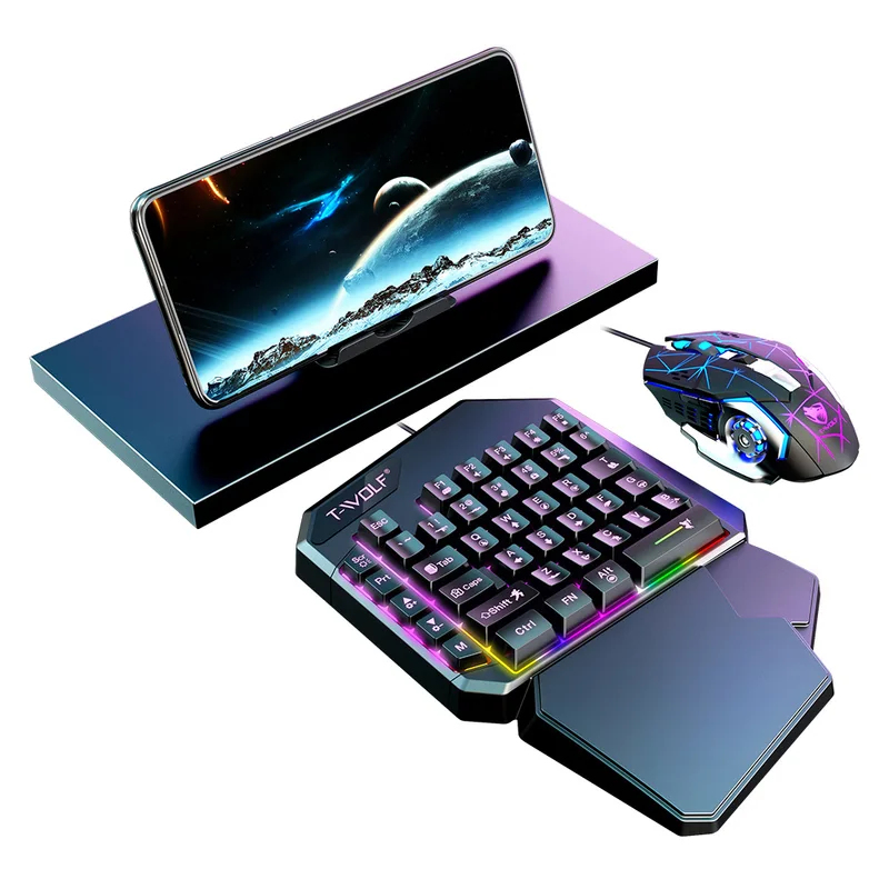 5 In 1 Set 35keys One Handedly - Gaming Keyboard 1 Hand 리뷰 및 가격