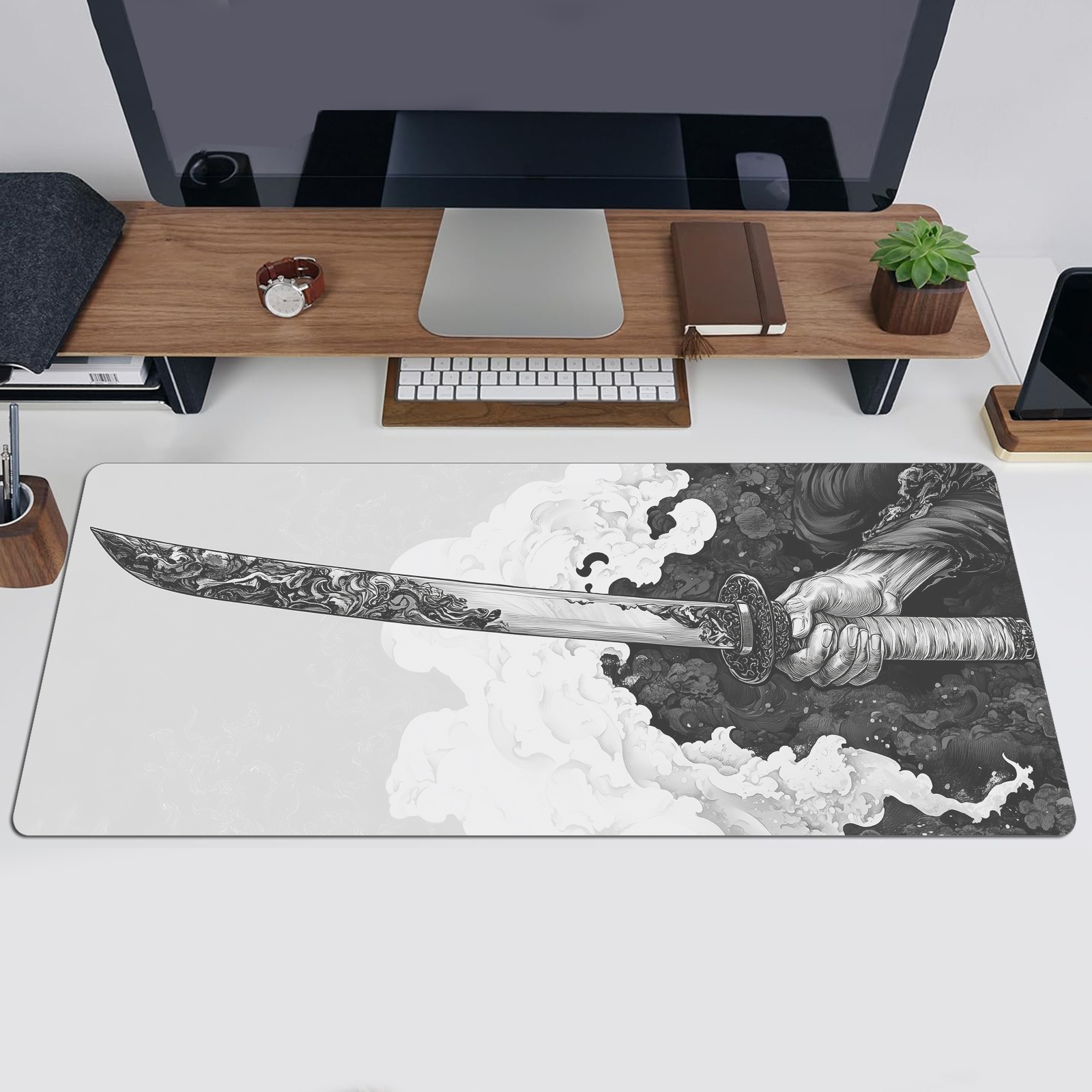 Black And White Comic Wind Swo - Keyboard Gaming Black 리뷰 및 가격