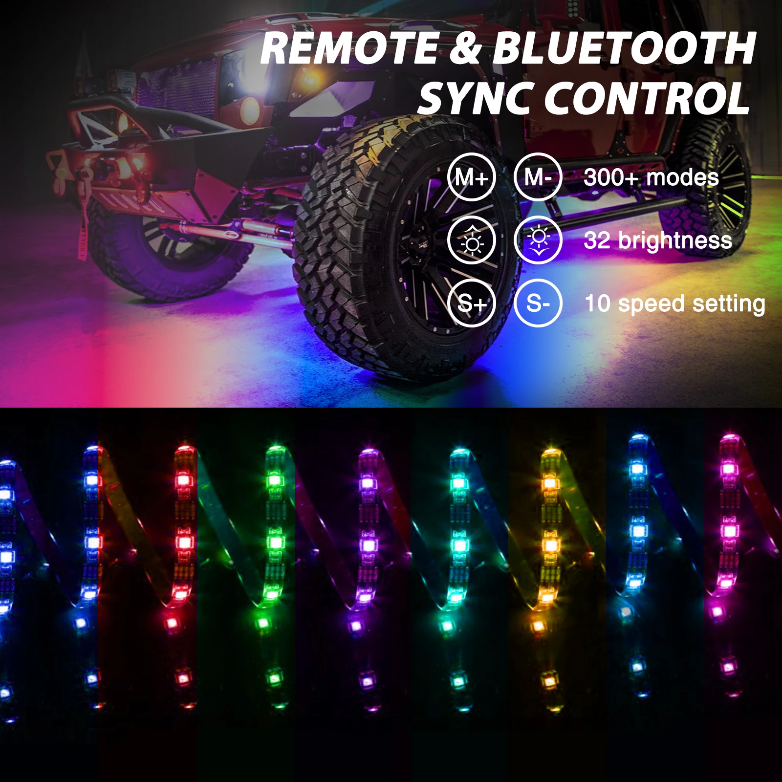 Car Flexible Underglow Strip L - Rgb Underglow Strip 리뷰 및 가격
