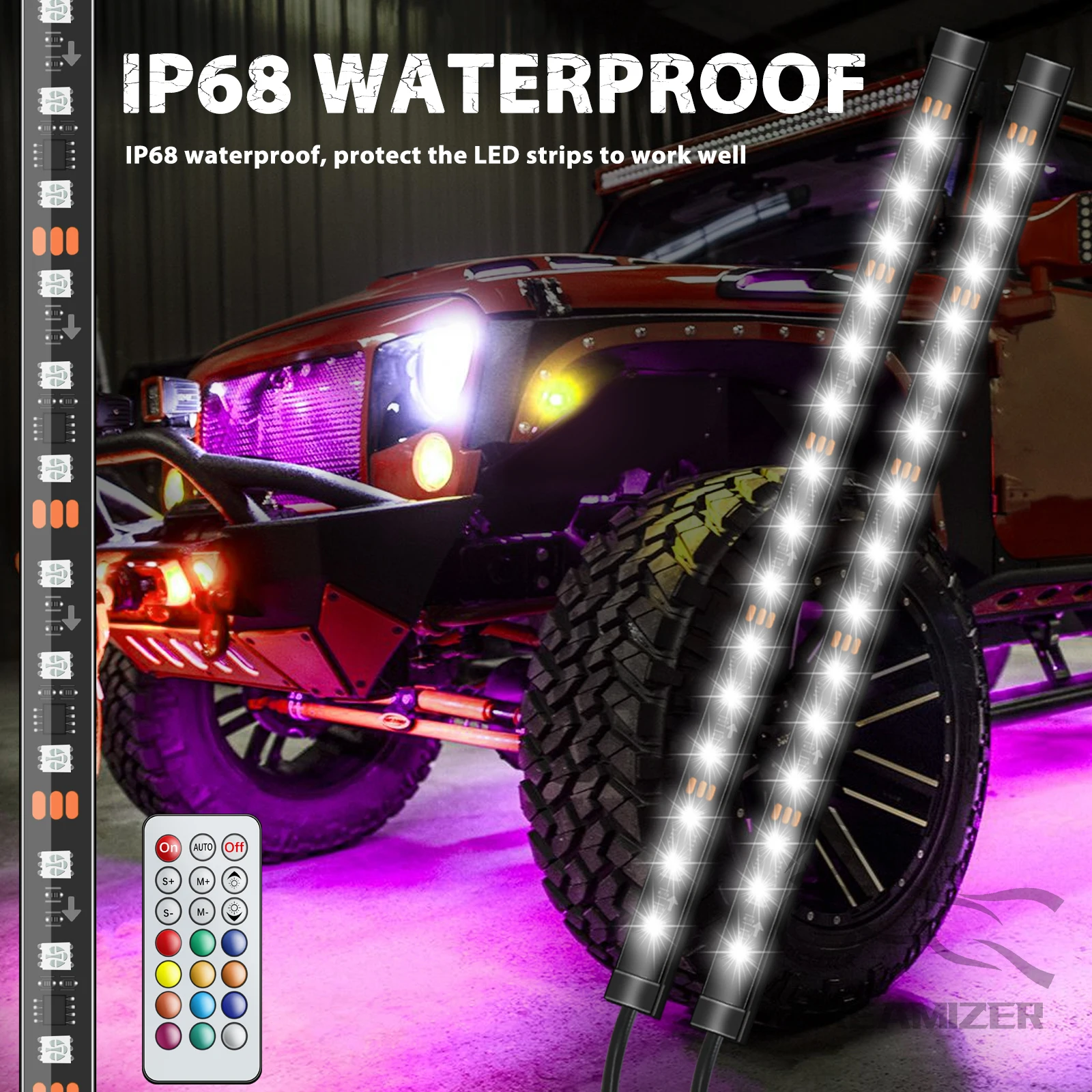 Car Flexible Underglow Strip L - Rgb Underglow Strip 리뷰 및 가격