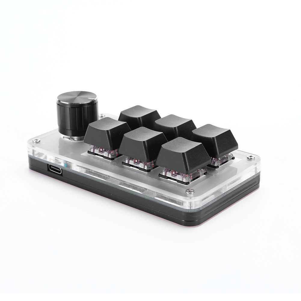 6 Key 1 Knob One Handed Mechan - Gaming Keyboard 1 Hand 리뷰 및 가격