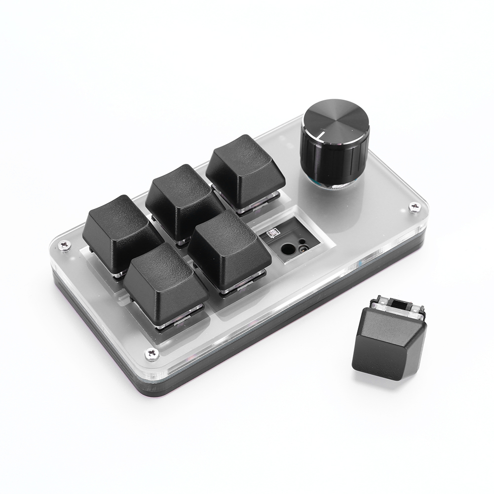 6 Key 1 Knob One Handed Mechan - Gaming Keyboard 1 Hand 리뷰 및 가격