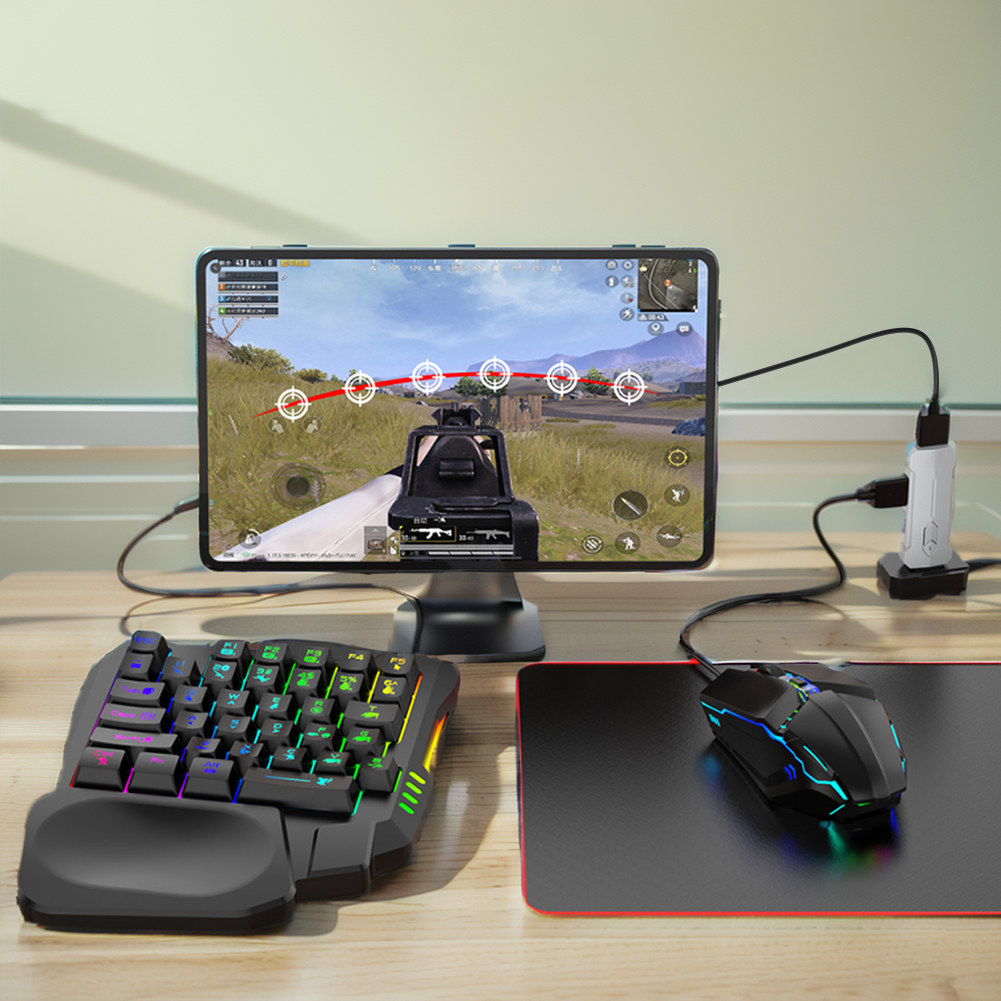 5 in 1 Mobile Game Converter K - Gaming Keyboard And Mouse Set 리뷰 및 가격