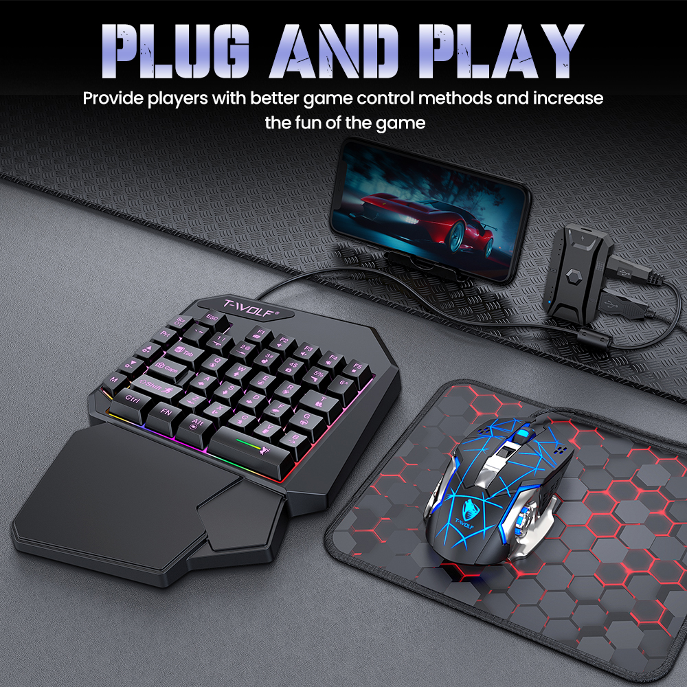 NEW HOT Game Artifact OneHande - Gaming Keyboard And Mouse Set 리뷰 및 가격