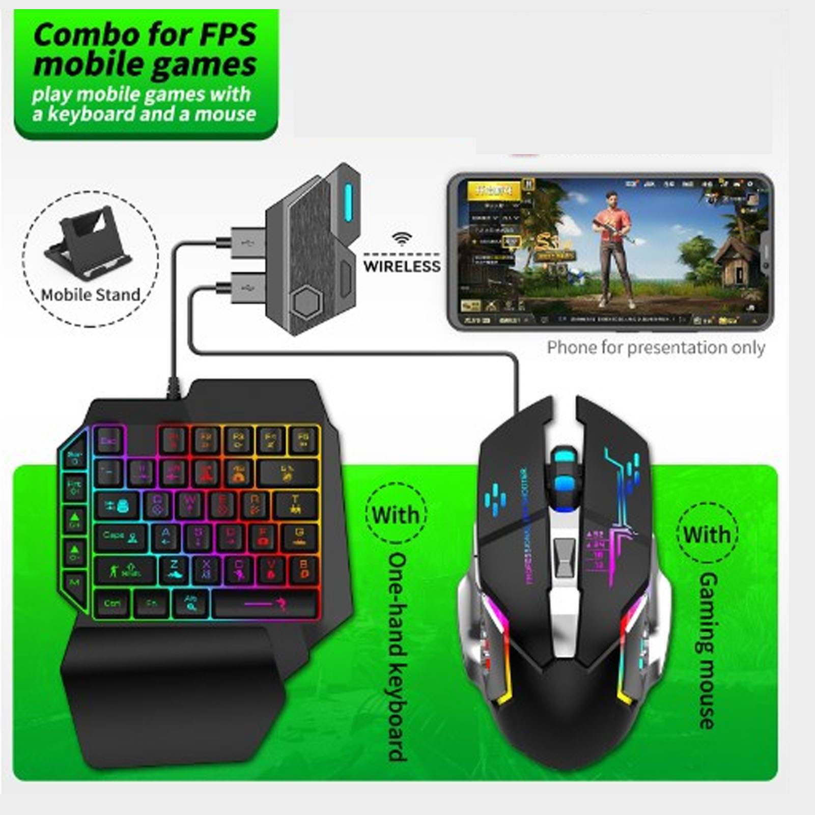 Mobile Game Combo Pack Bluetoo - Gaming Keyboard Mouse Combo 리뷰 및 가격