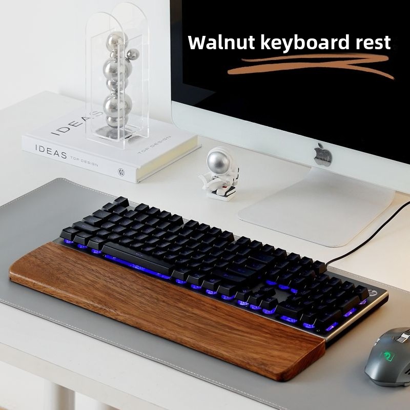 Solid Wood Keyboard Palm Rest  - Gaming Keyboard Mouse Combo 리뷰 및 가격